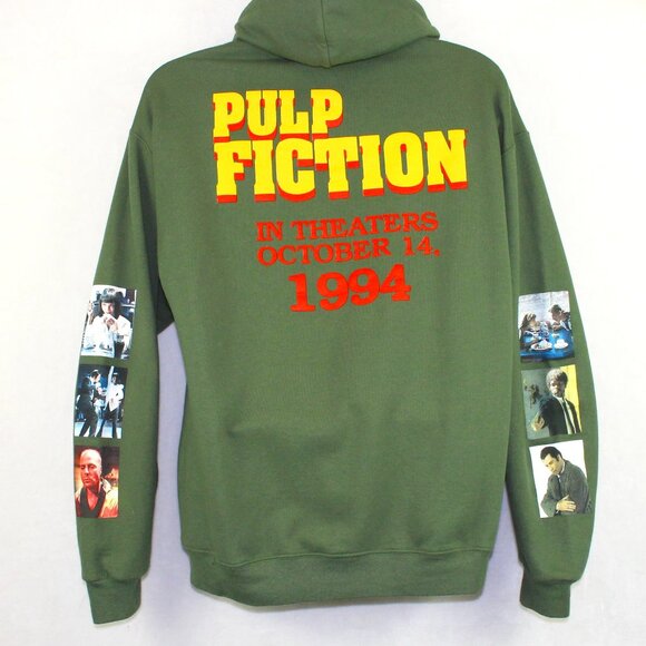 Pulp Fiction Movie Hoodie Mens Large - Picture 1 of 9